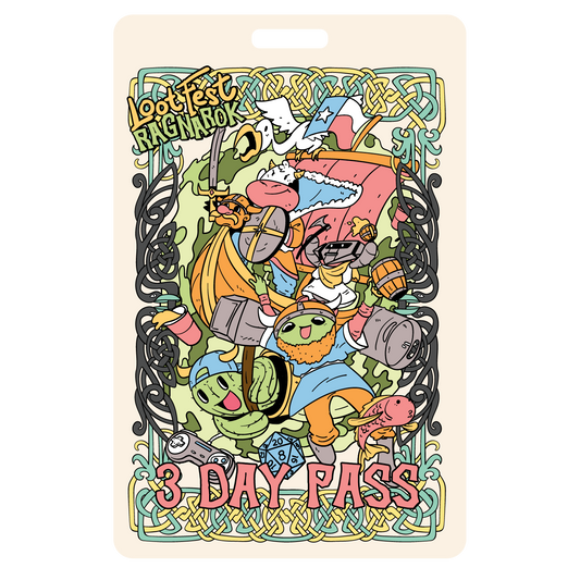 LootFest Ragnarok 3 Day Badge