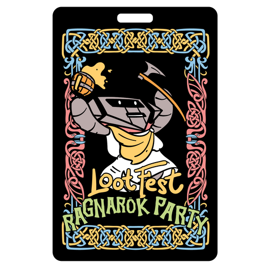 LootFest Ragnarok Party Badge
