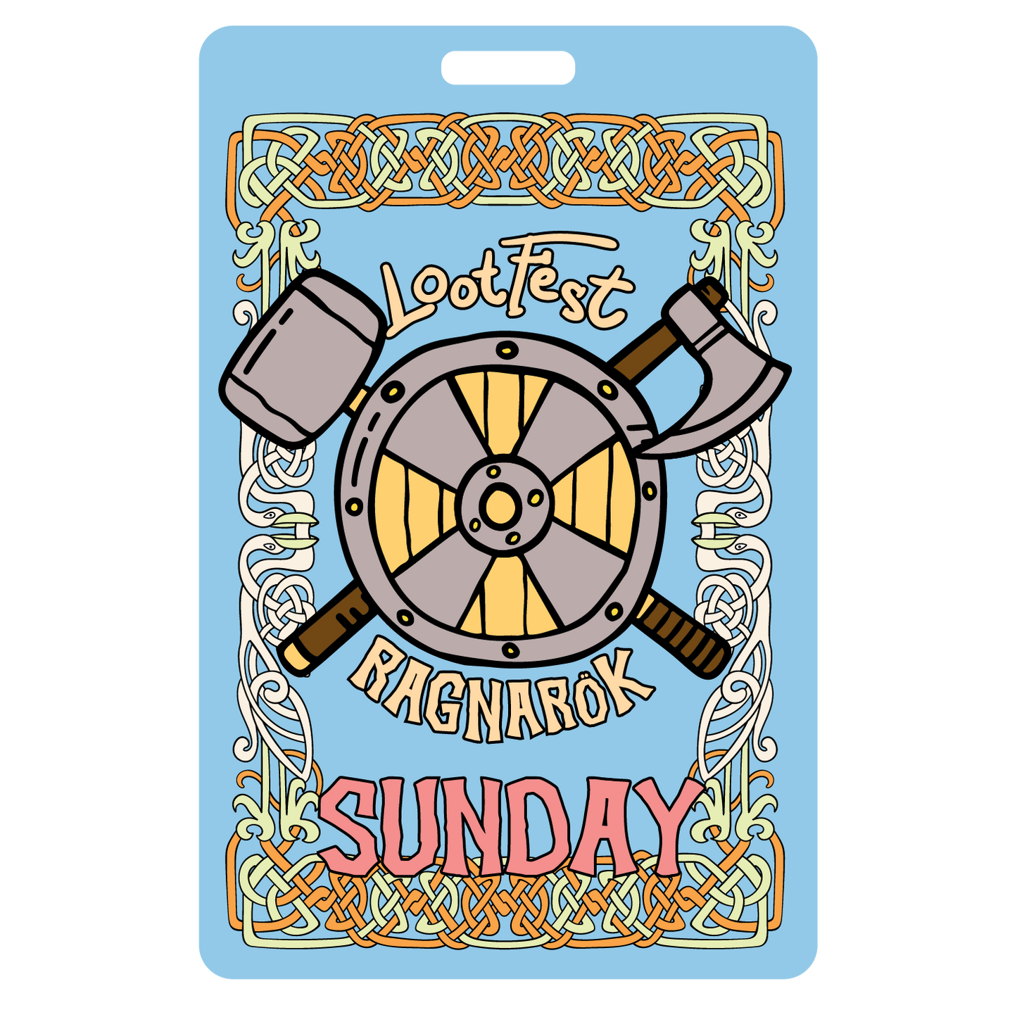 LootFest Ragnarok Sunday Badge