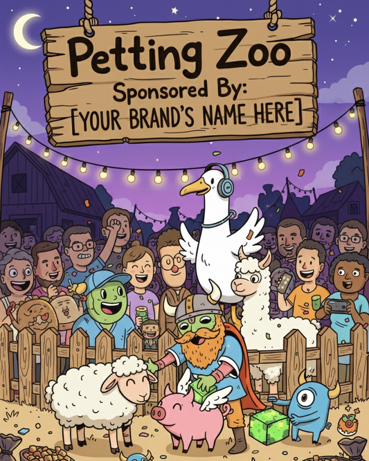 After Dark Petting Zoo Sponsorship